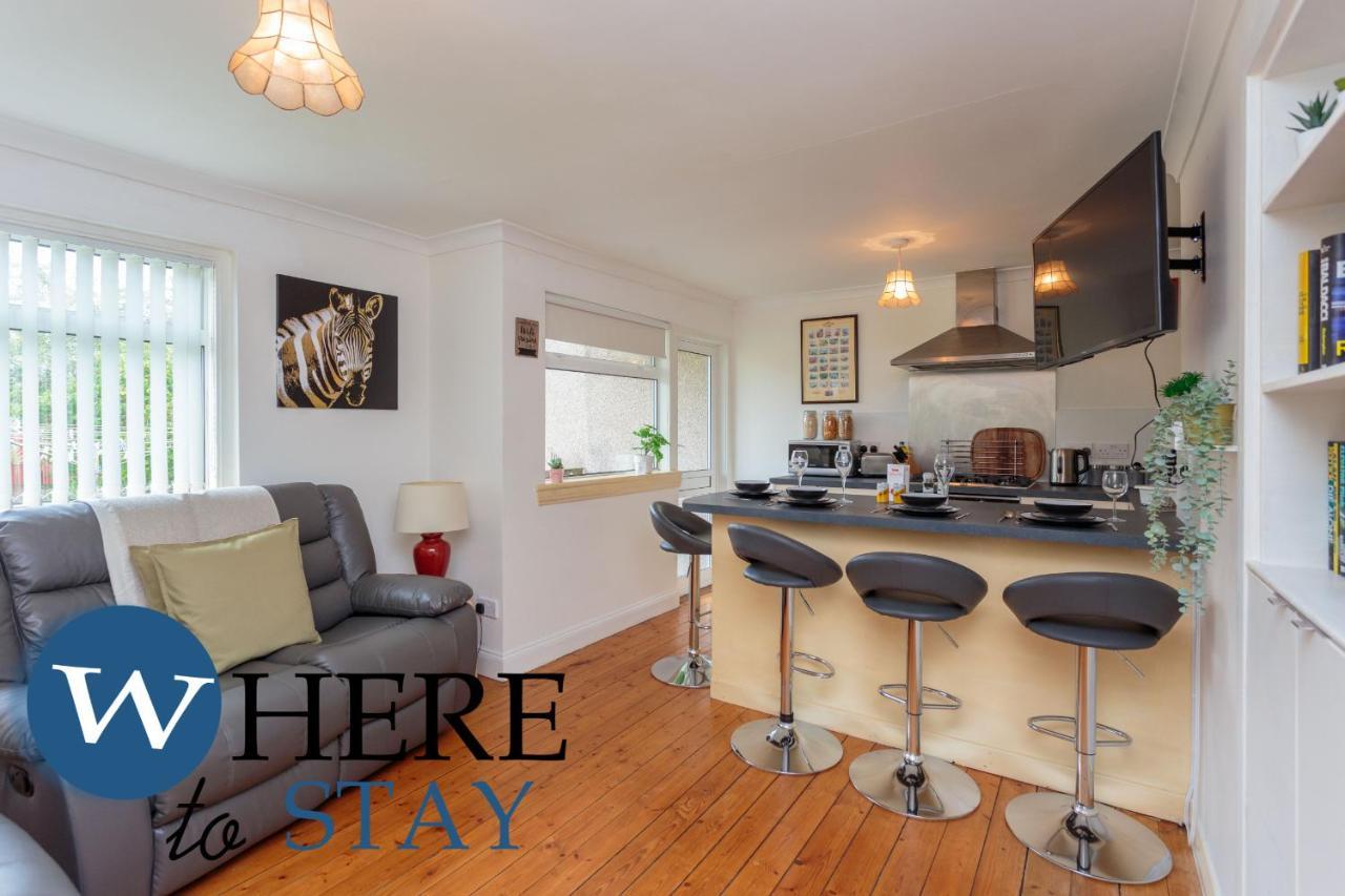 Lovely Apartment By The Hillwood Park-Free Parking Эдинбург Экстерьер фото